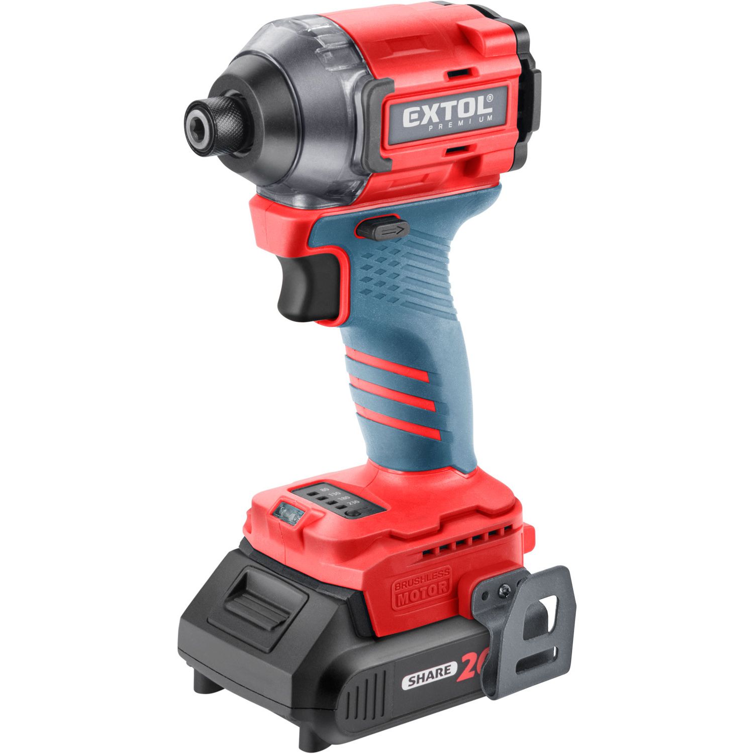 Extol 8891814 akkumulátoros ütvecsavarozó (1 x 2.0 Ah Li-ion akkuval) termék fő termékképe