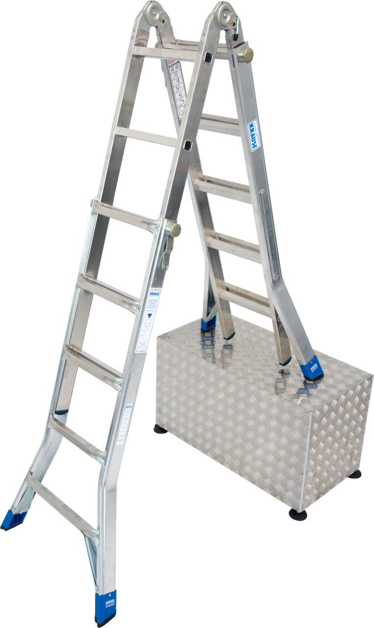 Krause STABILO Professional teleszkópos csuklós létra, 4x5 fokos termék fő termékképe