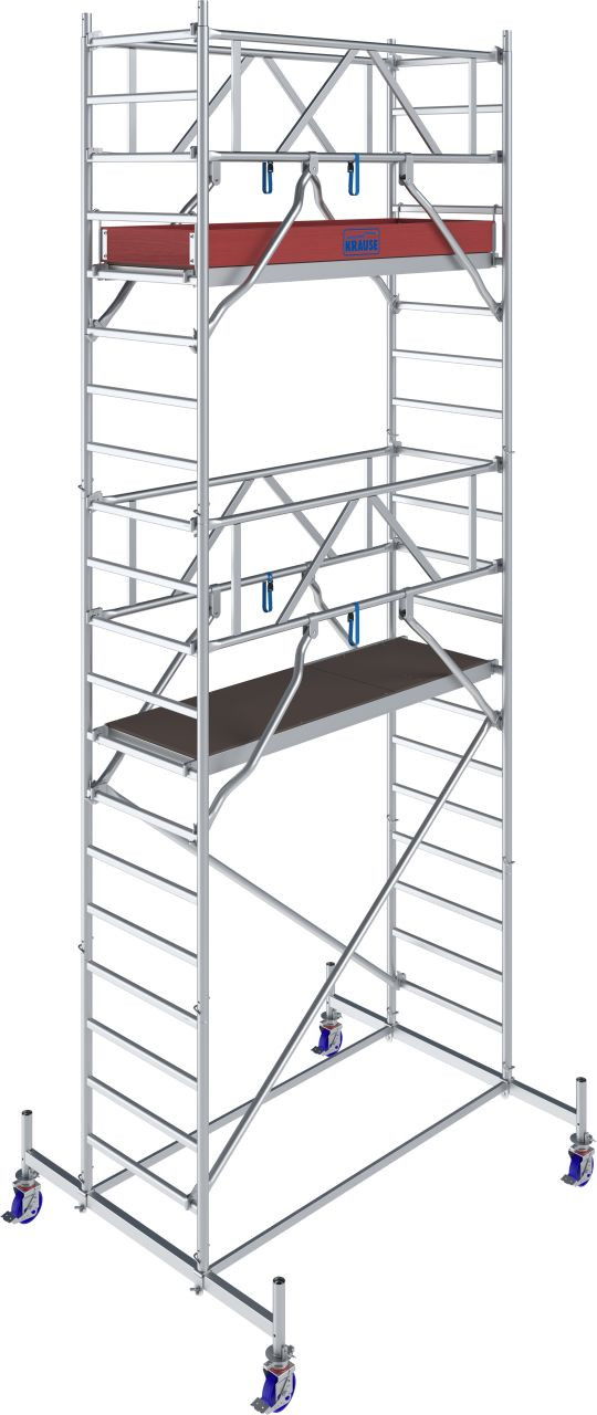 Krause STABILO Professional gurulóállvány, 10 -es sorozat, mezőméret: 2 m x 0.75 m, munkamagasság: 6.4 m termék fő termékképe