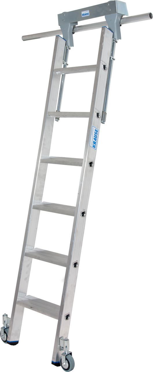 Krause STABILO Professional lépcsőfokos polclétra cső sínrendszerhez, 6 fokos termék fő termékképe