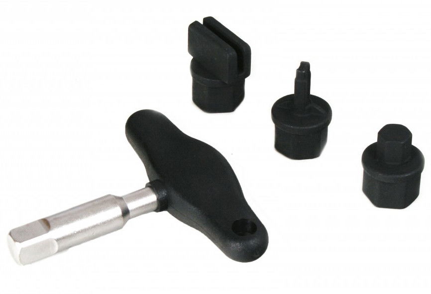 Hubi Tools HU41057 olajleeresztő kulcs készlet műanyag olajcsavarokhoz (VAG-FORD-BMW-PSA) termék fő termékképe