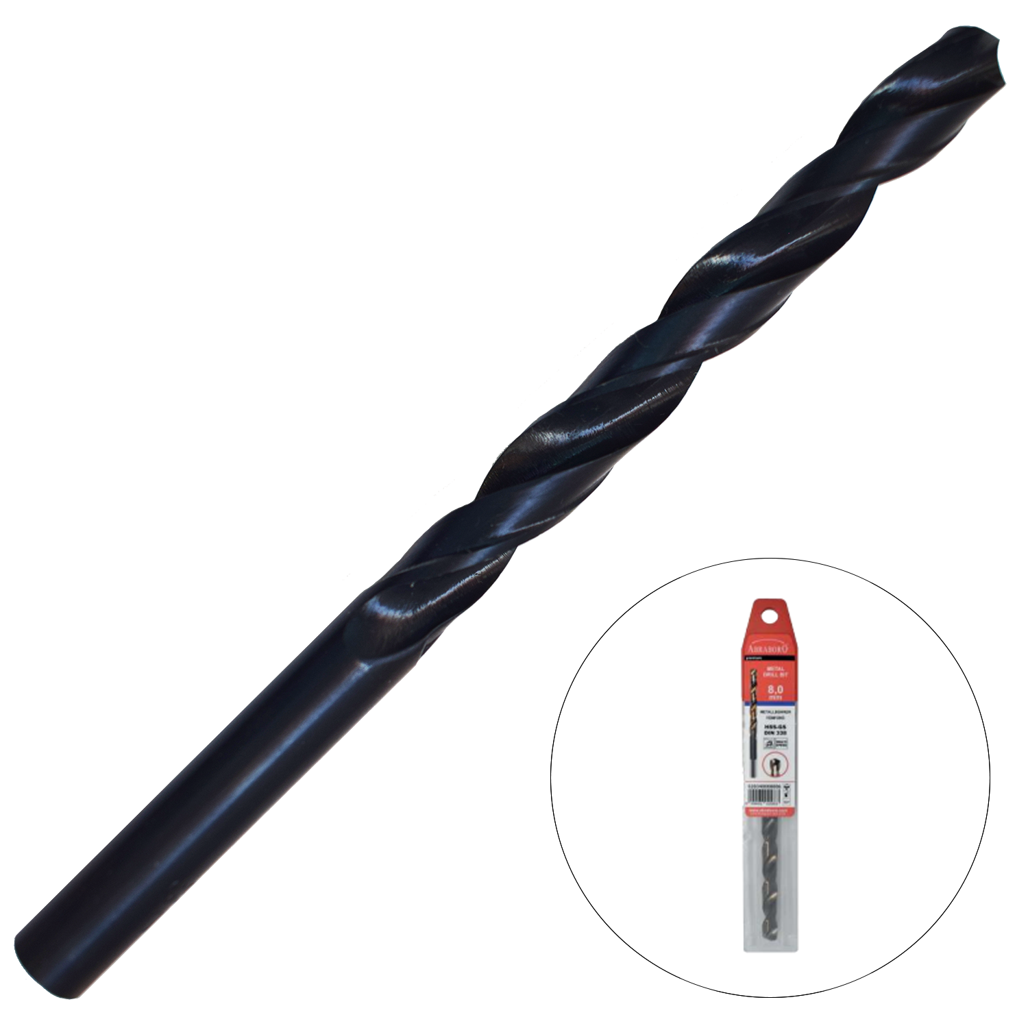 Abraboro 1.5 x 40 / 18 mm HSS-R fémfúró EV-Pack, 2 db/csomag termék fő termékképe
