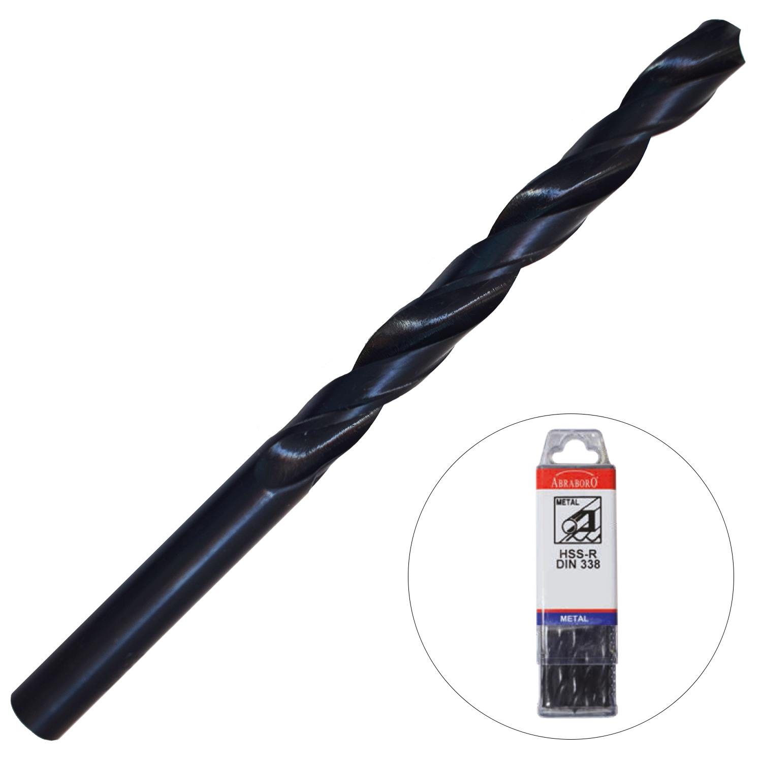 Abraboro 2.4 x 57 / 30 mm HSS-R fémfúró X-Pack, 10 db/csomag termék fő termékképe