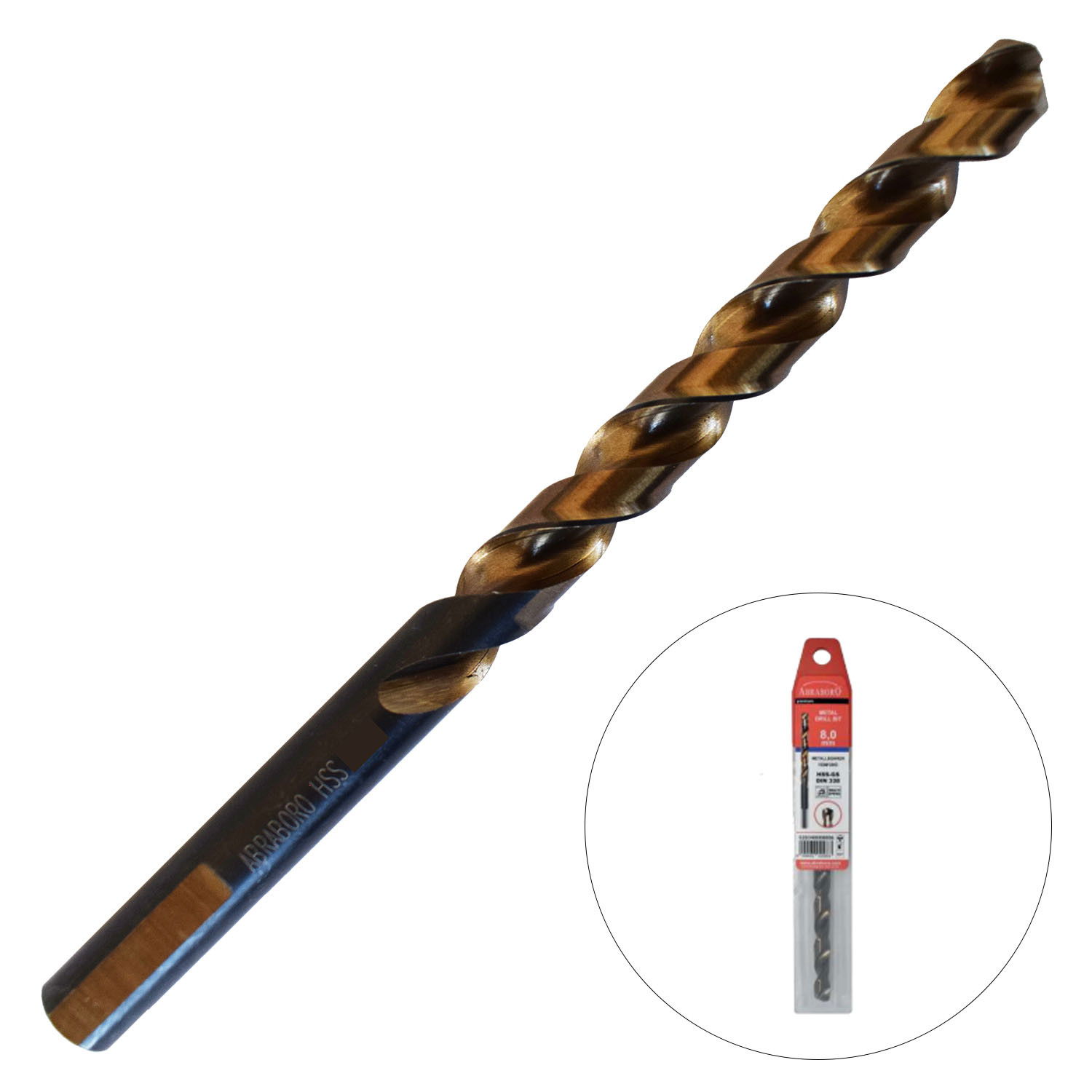Abraboro 6.5 x 101 / 63 mm MULTISPEED HSS-GS fémfúró háromszög szárral, EV-Pack termék fő termékképe