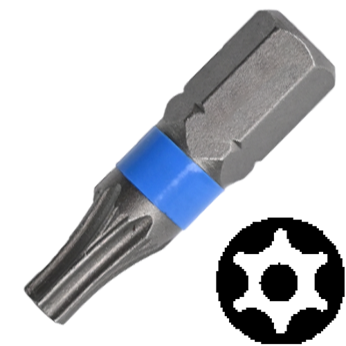 Abraboro TxTR 20 x 25 mm Torx Tamper bit, 2 db/csomag termék fő termékképe