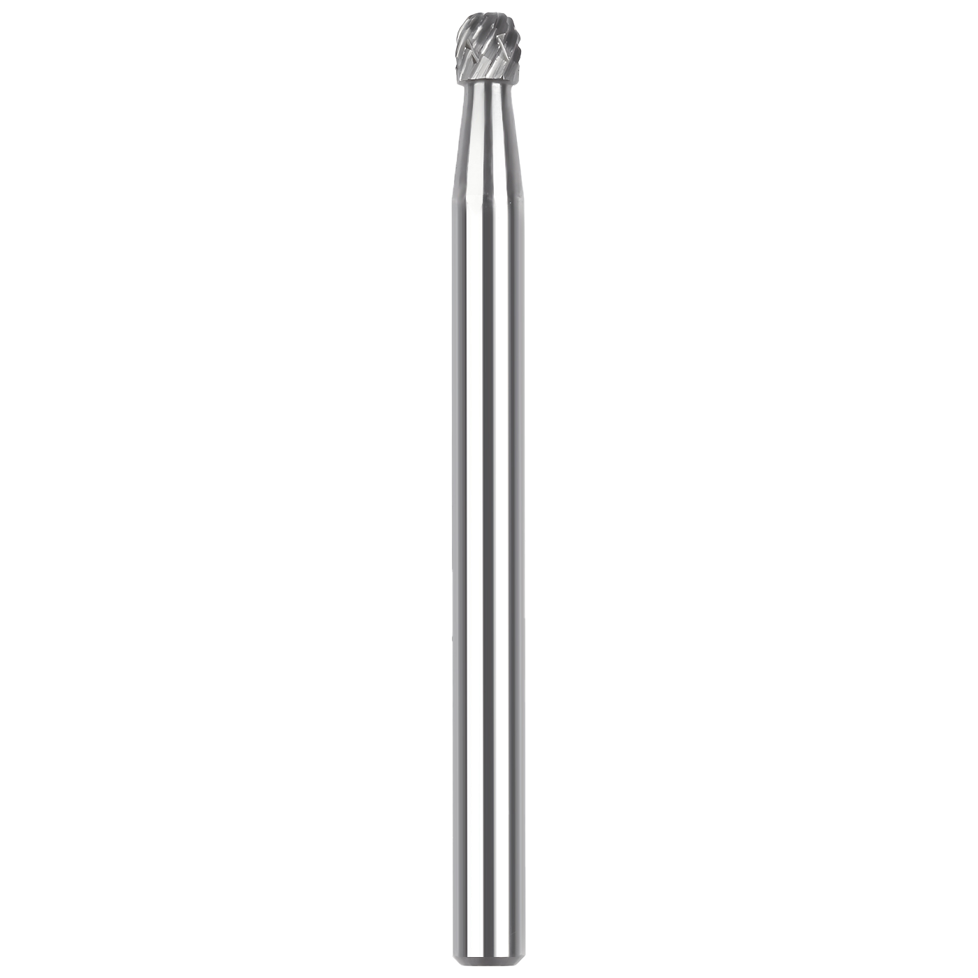 Abraboro 3 x 38 mm D alakú keményfém turbómaró kereszt fogazással - gömb termék fő termékképe