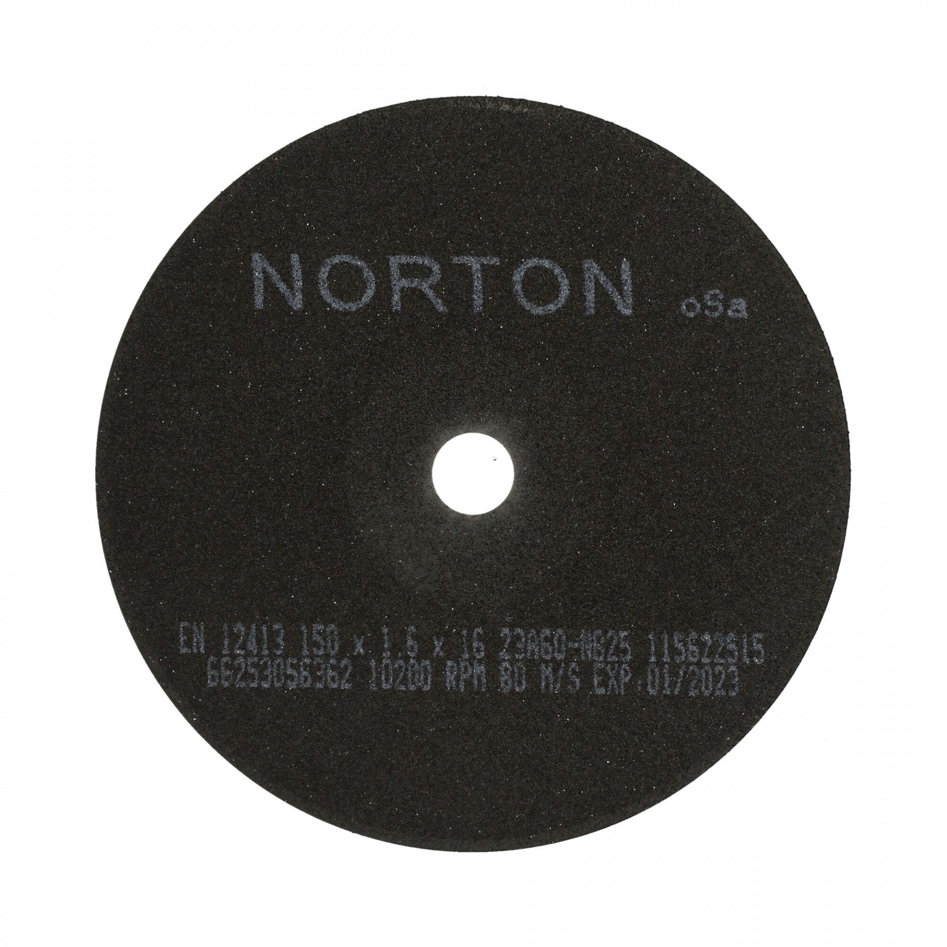 Norton Preciziós gépipari erősítés nélküli vágókorong 150x1,6x16 mm 23A 60 N B25, 25 db/csomag termék fő termékképe