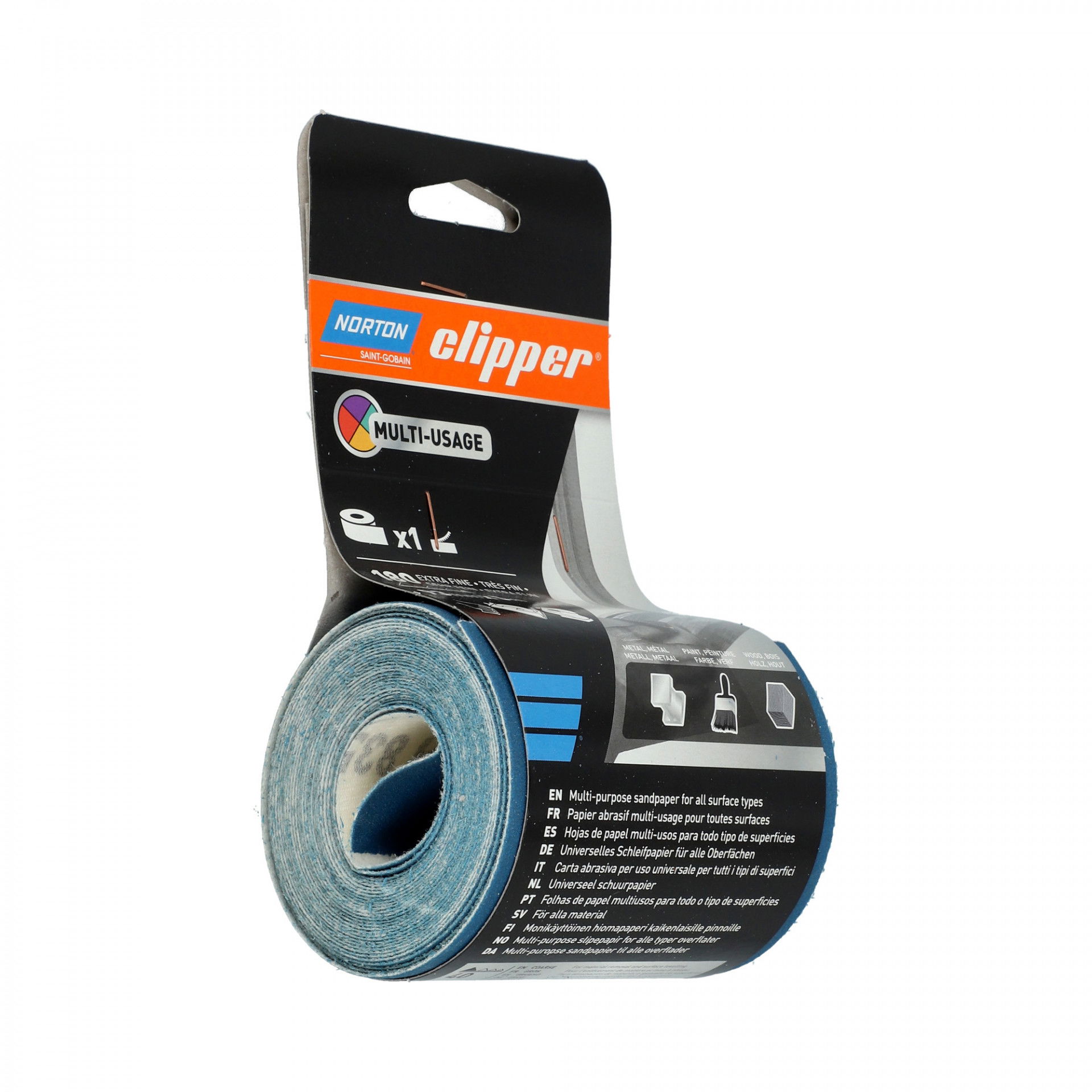 Norton Clipper H835 csiszolótekercs 93mmx5m P180 termék fő termékképe