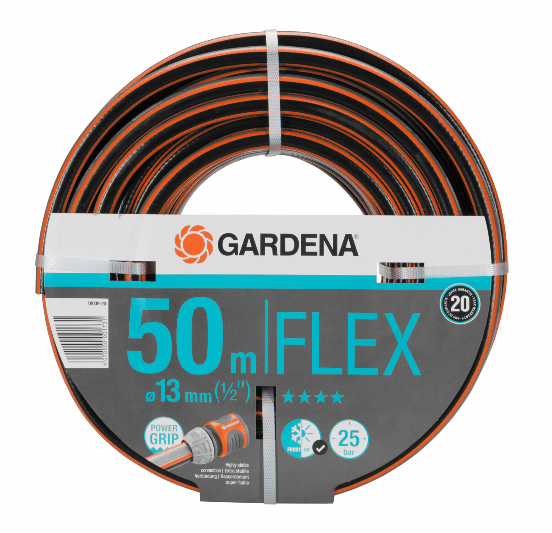 Gardena Comfort FLEX tömlő, 13 mm (1/2"), 25 bar, 50 m/tekercs termék fő termékképe