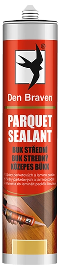 Den Braven Parketta tömítő, teak / mahagóni, 280 ml termék fő termékképe