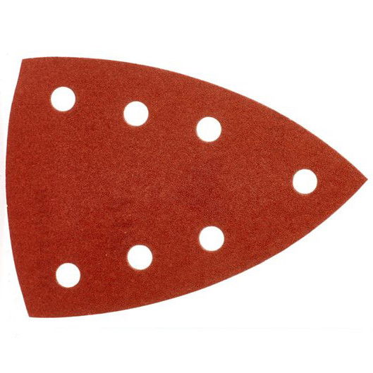 Milwaukee Tépőzáras delta csiszolólap, 100x147 mm, 7 lyukú, 40-es finomság, 10 db/csomag termék fő termékképe