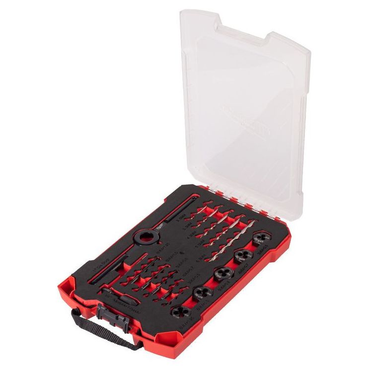 Milwaukee Kézi menetfúró, -vágó készlet, 17 részes termék fő termékképe