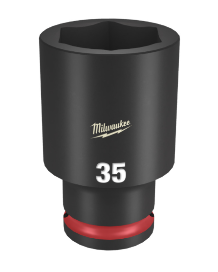 Milwaukee Shockwave Impact Duty™ 1/2"-os gépi dugókulcs fej, hosszú, 6-lapú, 35 mm termék fő termékképe