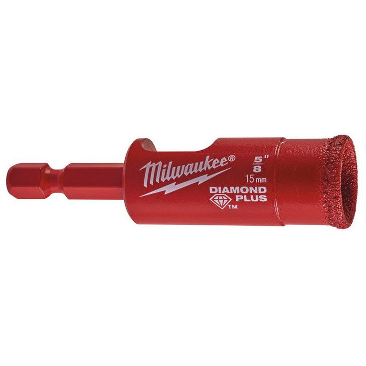 Milwaukee Diamond Plus™ nedves / száraz lyukfúró, Ø15 mm termék fő termékképe
