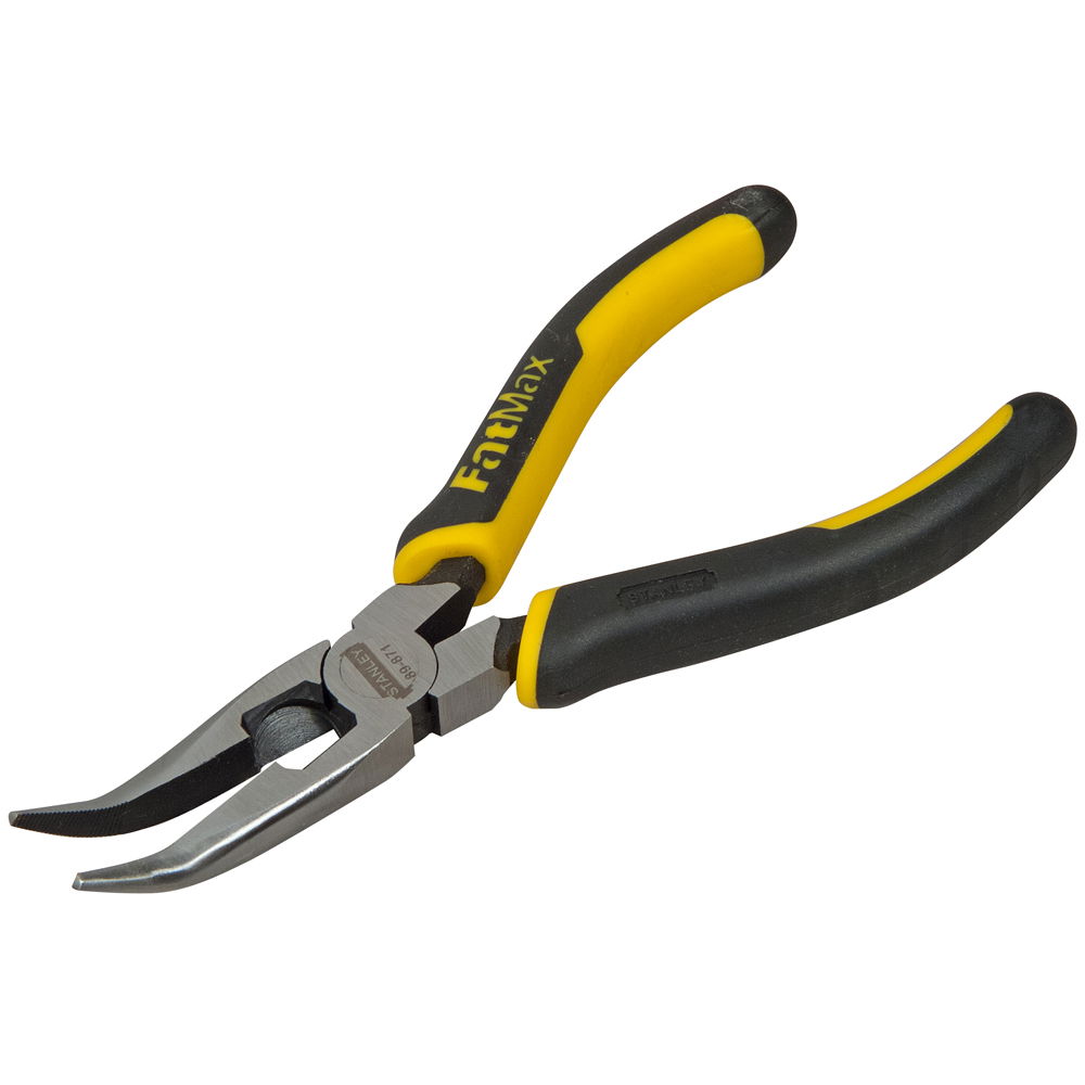 Stanley 0-89-871 FATMAX® félkerekcsőrű fogó, hajlított kivitel, 160 mm termék fő termékképe