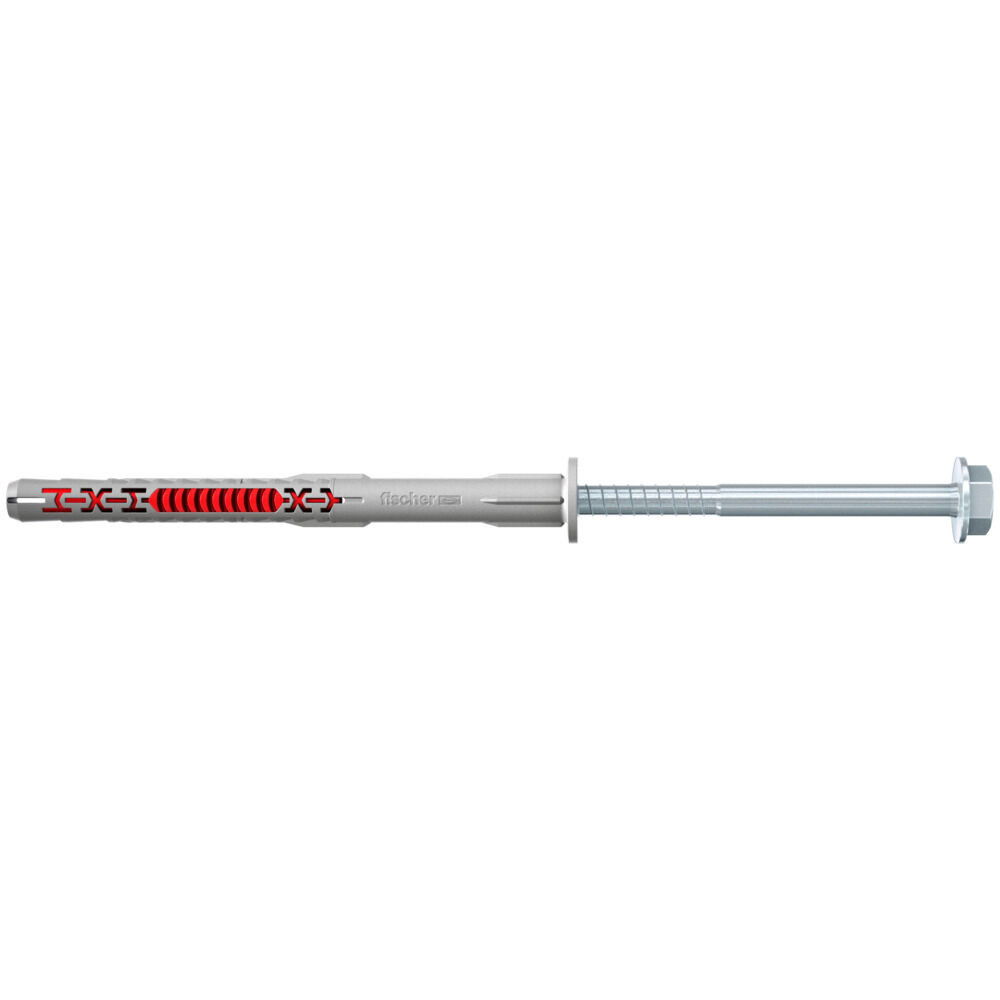 Fischer DuoXpand 8x80 FUS rögzítődübel cinkkel galvanizált acél, hatlapfejű csavarral, 50 db/csomag termék fő termékképe